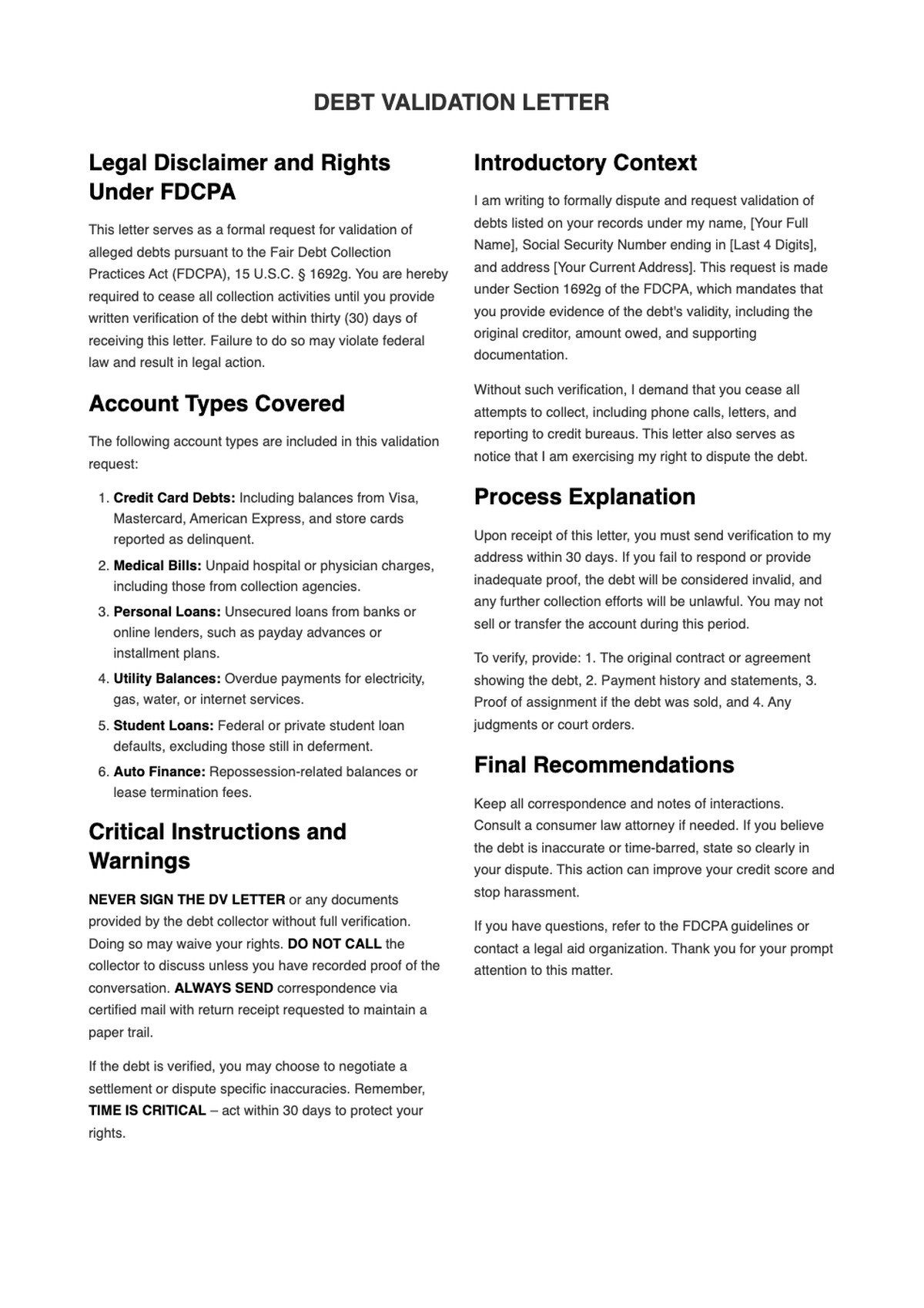 Debt Validation Letter Guide for Credit Report Disputes_variant_3